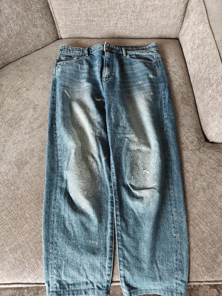 G-Star RAW Janeh Ultra High Mom Ankle Jeans W31 L34 ZGAN, Blauw, Overige jeansmaten, Ophalen of Verzenden, G-STAR RAW