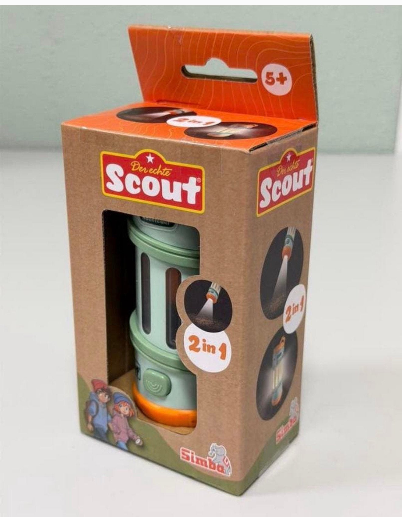 Scout - 2-In-1-Kinderen-Zaklamp - Buiten-Spel-Uitrusting, Nieuw, Ophalen of Verzenden, H, H