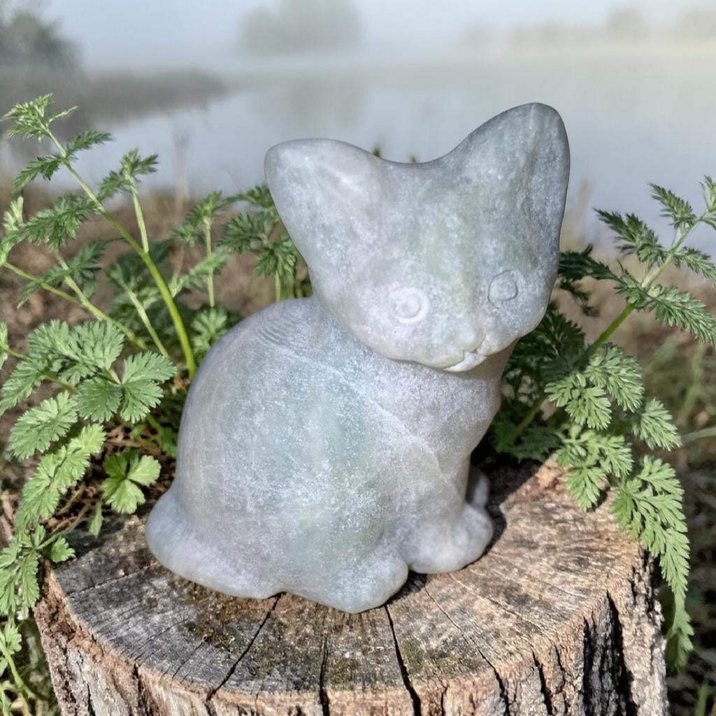 Jade katje, Ophalen of Verzenden, Mineraal