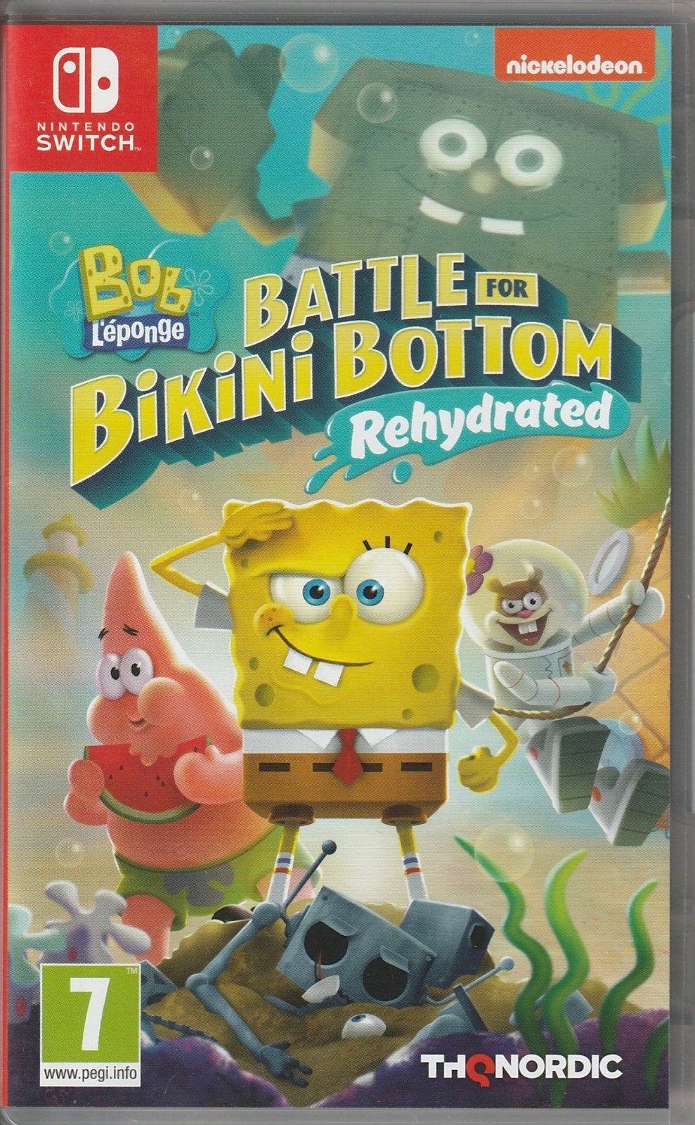 SpongeBob SquarePants: Battle for Bikini Bottom Rehydrated, Ophalen of Verzenden, Zo goed als nieuw, Avontuur en Actie, Eén computer