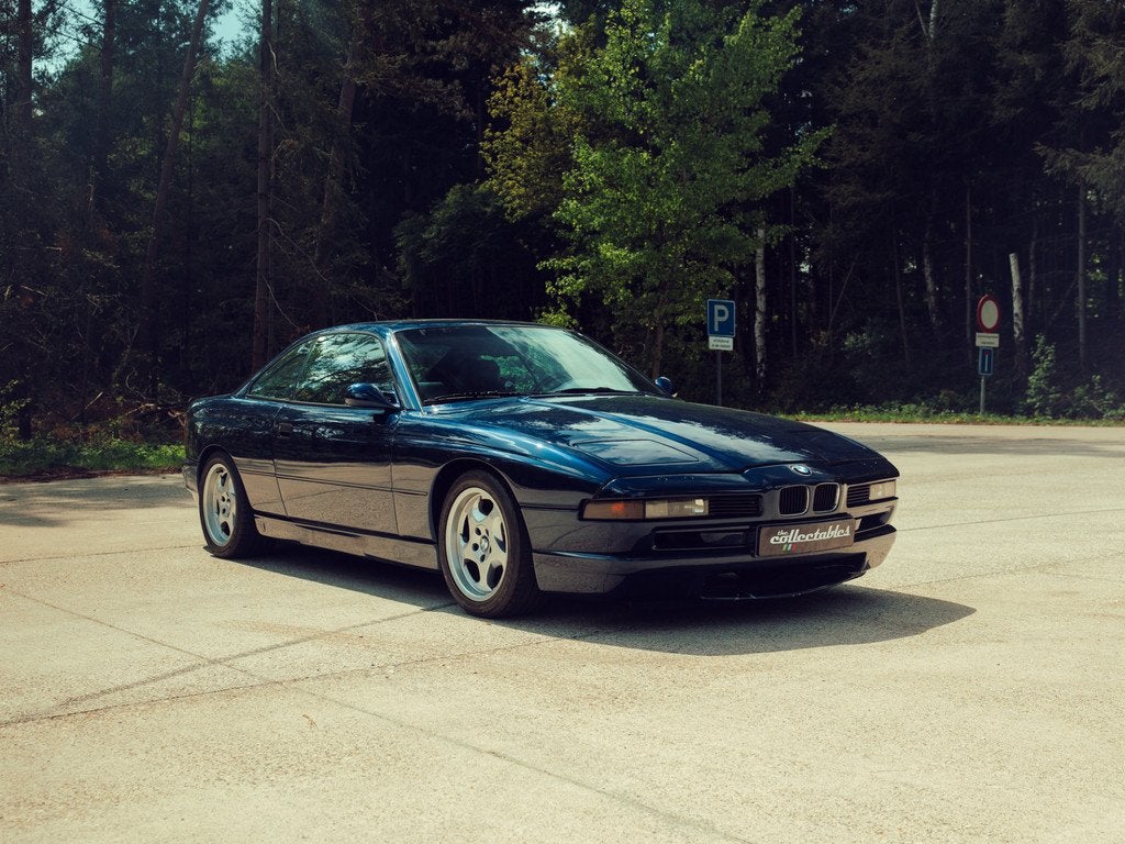 BMW 8 Serie 850 CSi (bj 1993), Auto's, Achterwielaandrijving, Zwart, Leder, Bedrijf