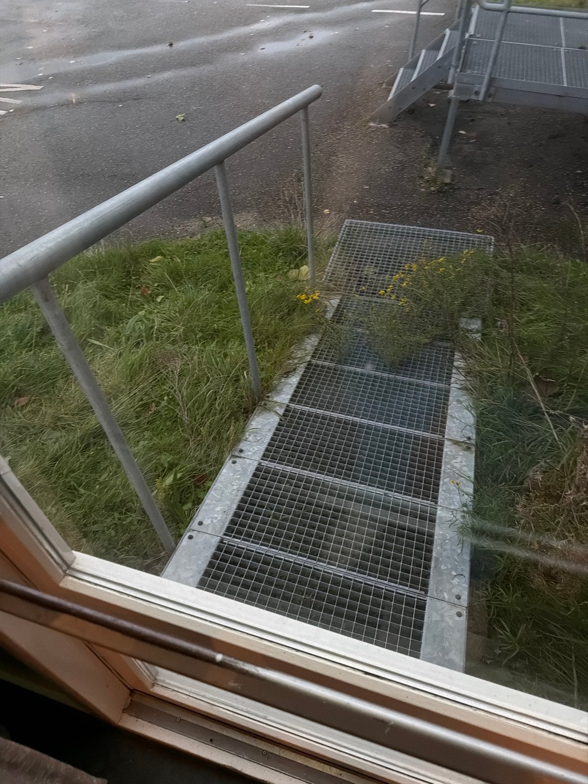 Metalen rooster met leuning - Gebruikt, Ophalen, Gebruikt, Overige typen, Minder dan 2 meter
