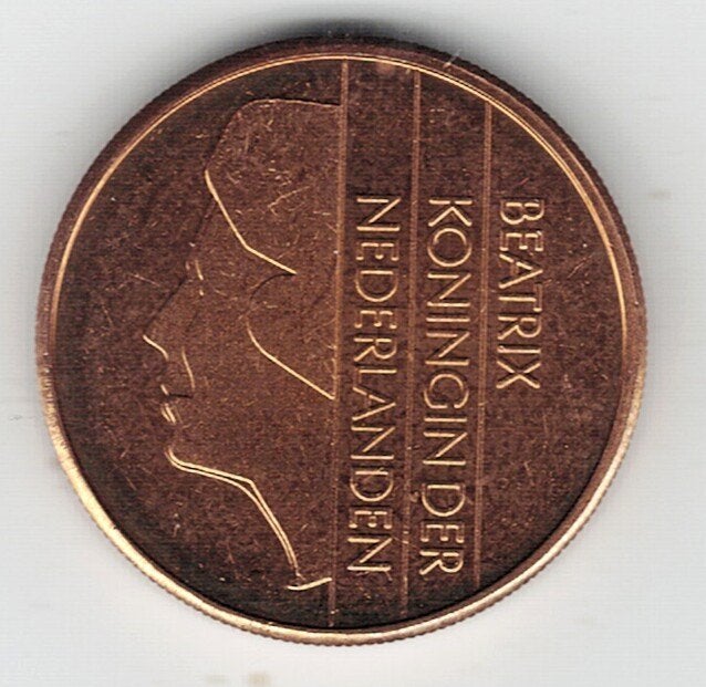 26-1207 Nederland 5 gulden 1989, Postzegels en Munten, Munten | Nederland, Ophalen of Verzenden, Koningin Beatrix, 5 gulden, Losse munt