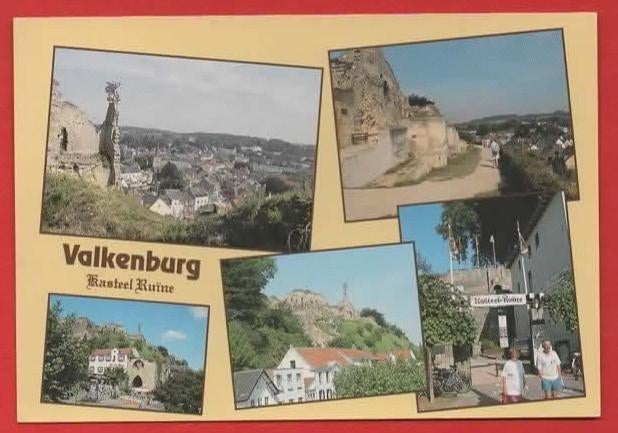 Valkenburg - Kasteel Ruine - 1997 (pst.st. Sittard), Verzamelen, Ansichtkaarten | Nederland, Ophalen of Verzenden, 1980 tot heden