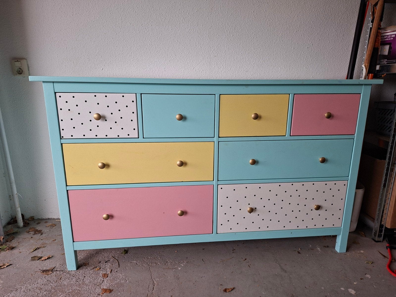 IKEA HEMNES ladekast 8 laden, Gebruikt, 5 laden of meer, 150 tot 200 cm, Ophalen of Verzenden