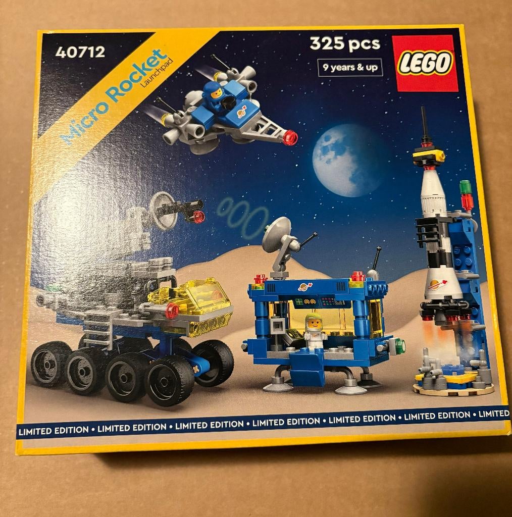 Lego 40712 Micro rocket launchpad (sealed), Ophalen of Verzenden, Nieuw, Complete set, Lego
