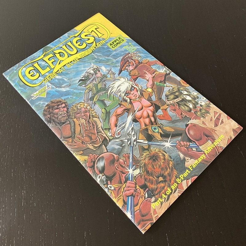 Elfquest: Siege at Blue Mountain Vol.1 #4 (1987) VF/NM (9.0), Boeken, Strips | Comics, Eén comic, Amerika, Ophalen of Verzenden