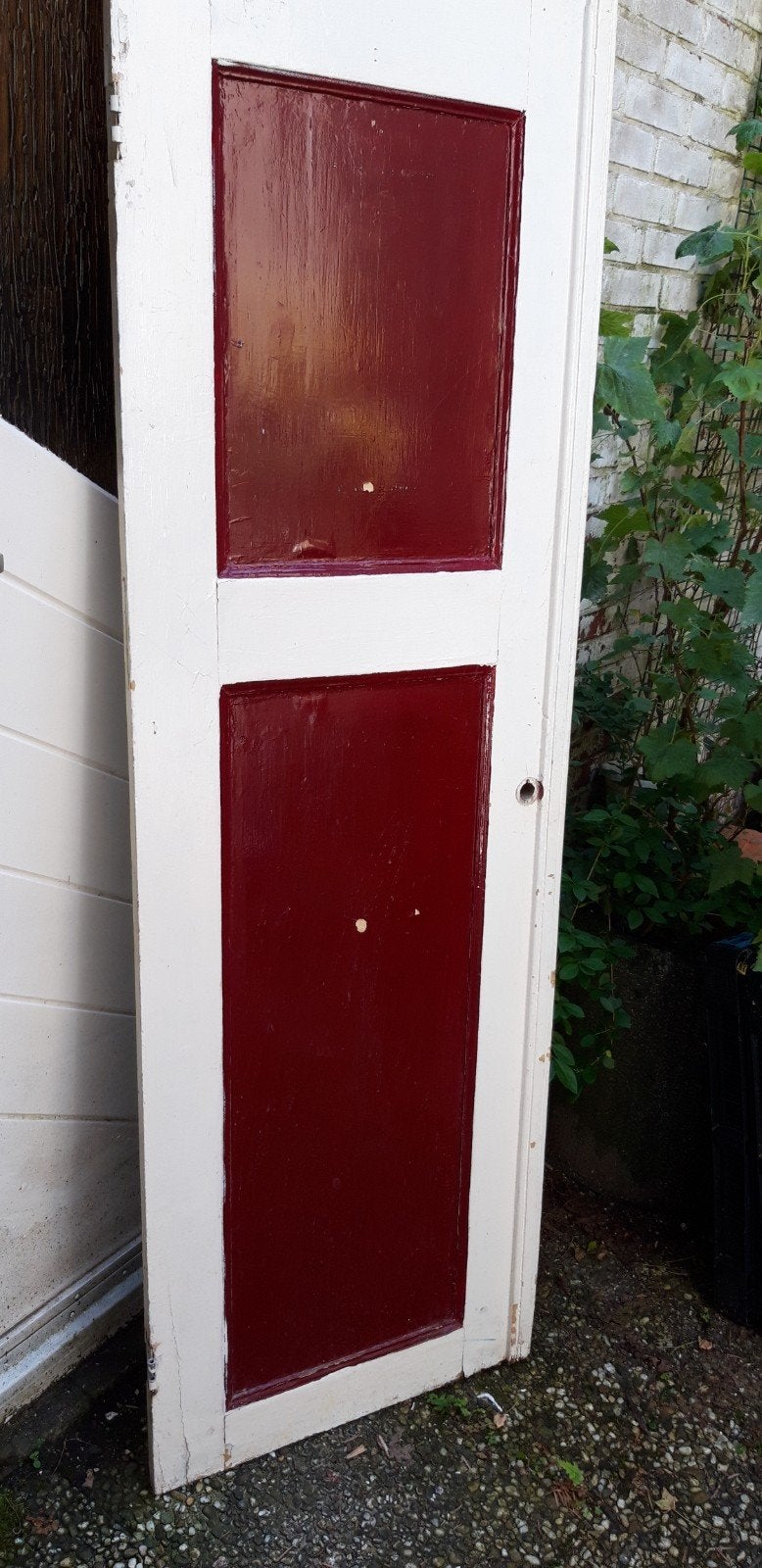 Bedstee deur. Kast deur. Oude bedstee deur., Ophalen of Verzenden, Gebruikt, Binnendeur, 200 tot 215 cm