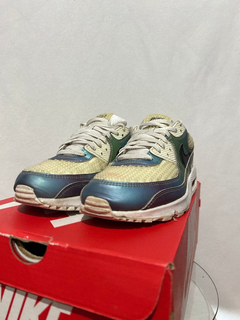Maat 43 - Nike Air Max 90 Bubble Pack White, Kleding | Heren, Schoenen, Verzenden, Wit, Nike, Nike