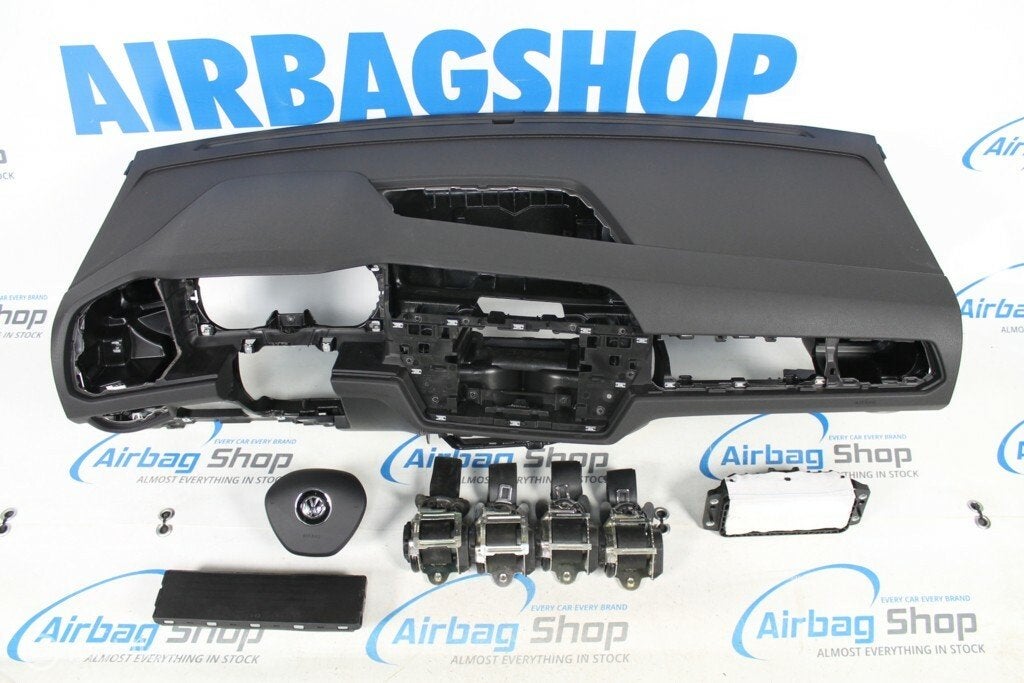 Airbag set - Dashboard speaker zwart Volkswagen Touran (2015