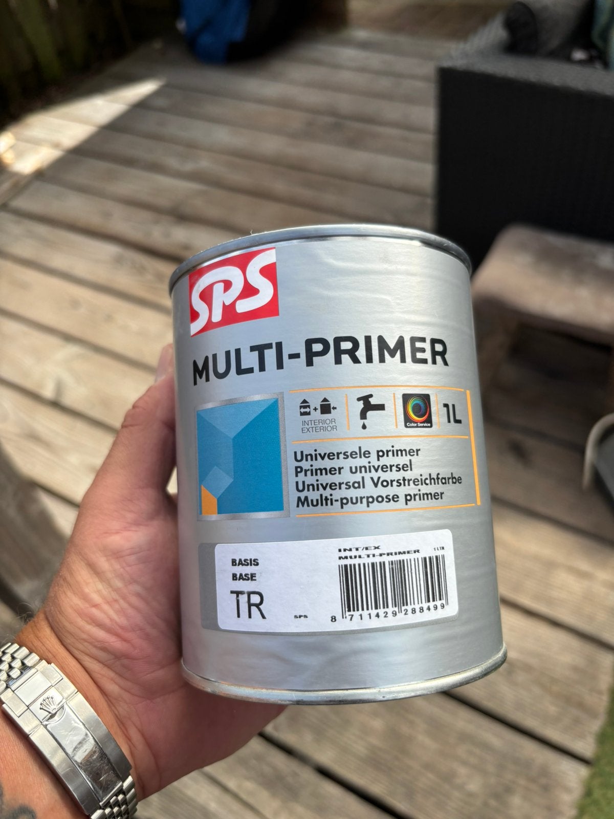 Nieuw blik primer RAL 6009, Doe-het-zelf en Verbouw, Verf, Beits en Lak, Ophalen, Nieuw, Verf, Minder dan 5 liter