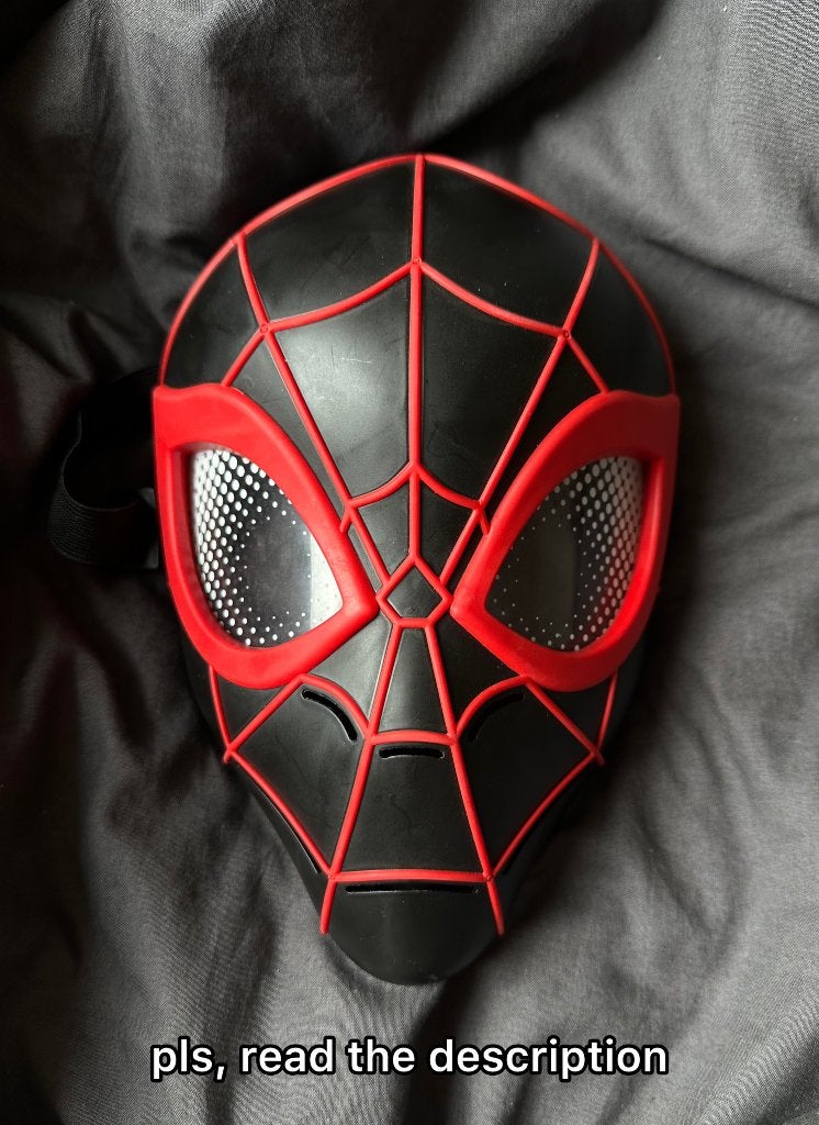 Spider-Man Mask, Ophalen, Gebruikt