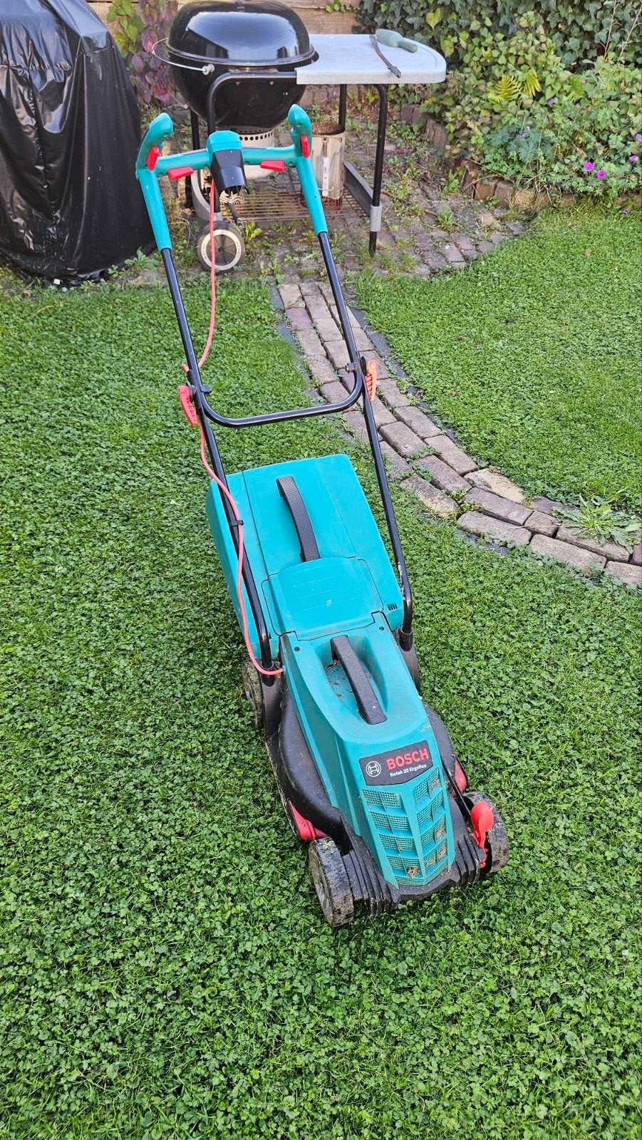 Bosch Rotak 32 ErgoFlex elektrische grasmaaier, Ophalen, Cirkelmaaier, Gebruikt, Elektrische grasmaaier