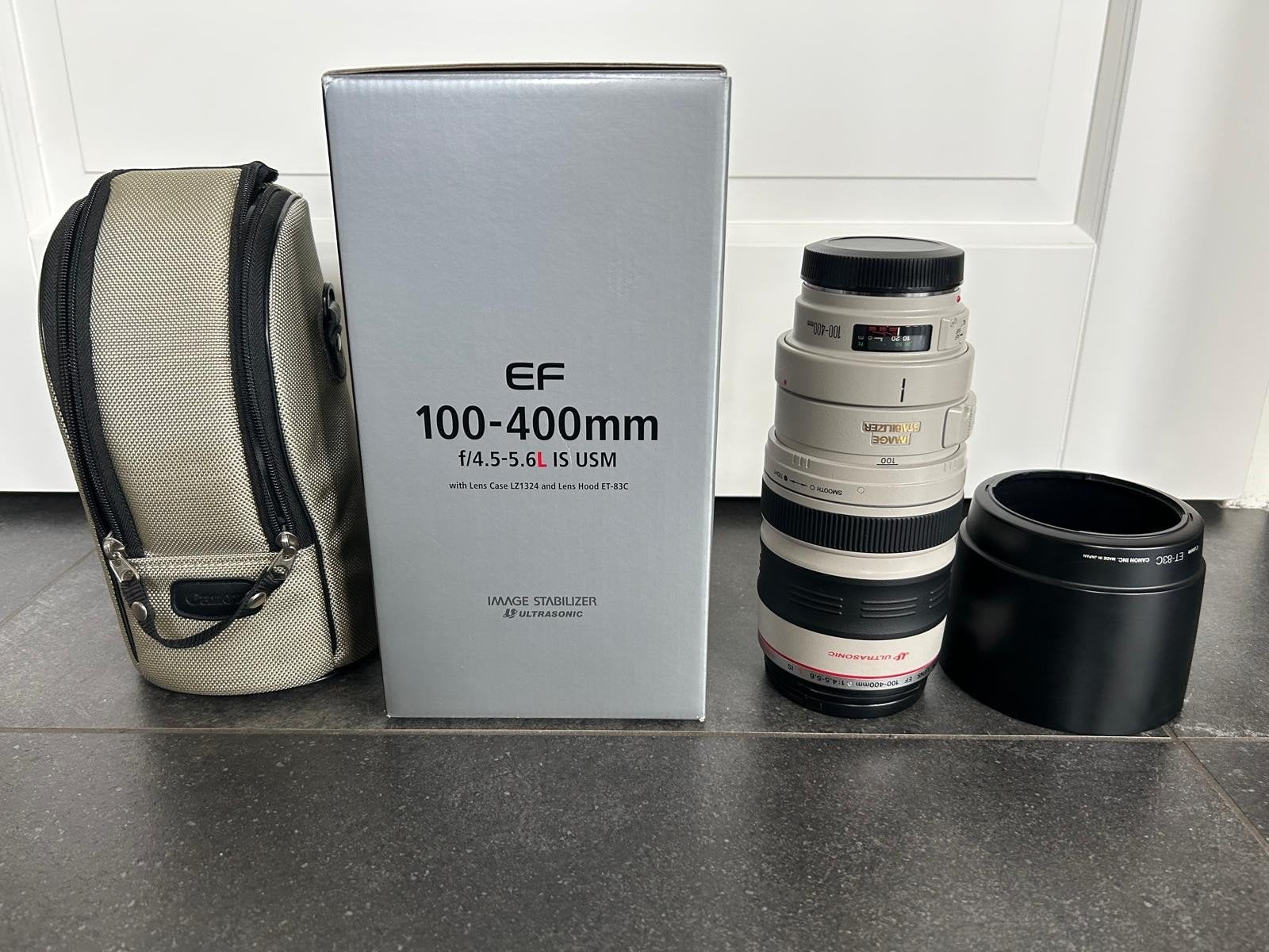 Canon EF 100-400mm f/4.5-5.6L IS USM Telelens, Ophalen, Canon, Telelens, Zo goed als nieuw