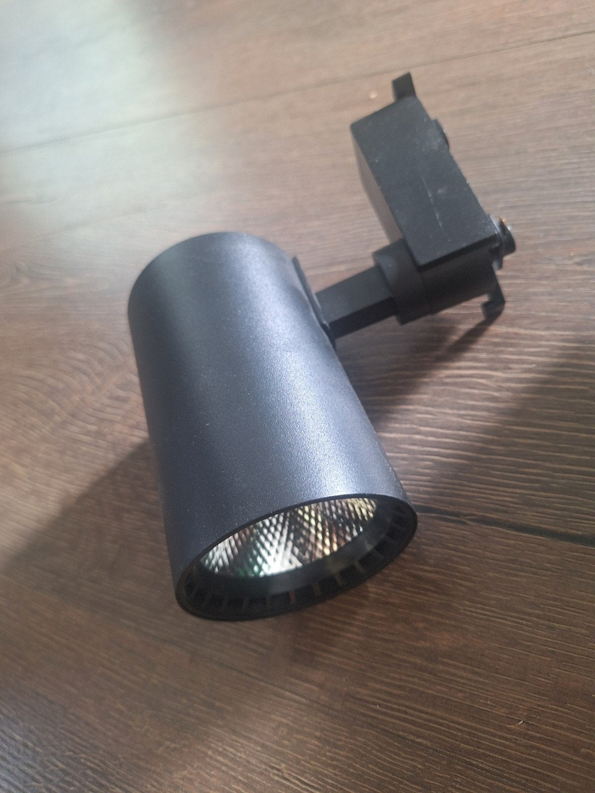 Zwarte LED Railspot 12W - nieuw 6 stuks, Huis en Inrichting, Lampen | Spots, Kunststof, Verstelbaar, Nieuw, Ophalen of Verzenden
