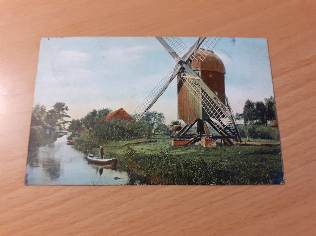 Wanneperveen 1907  molen, Ophalen of Verzenden, Voor 1920, Gelopen, Overijssel