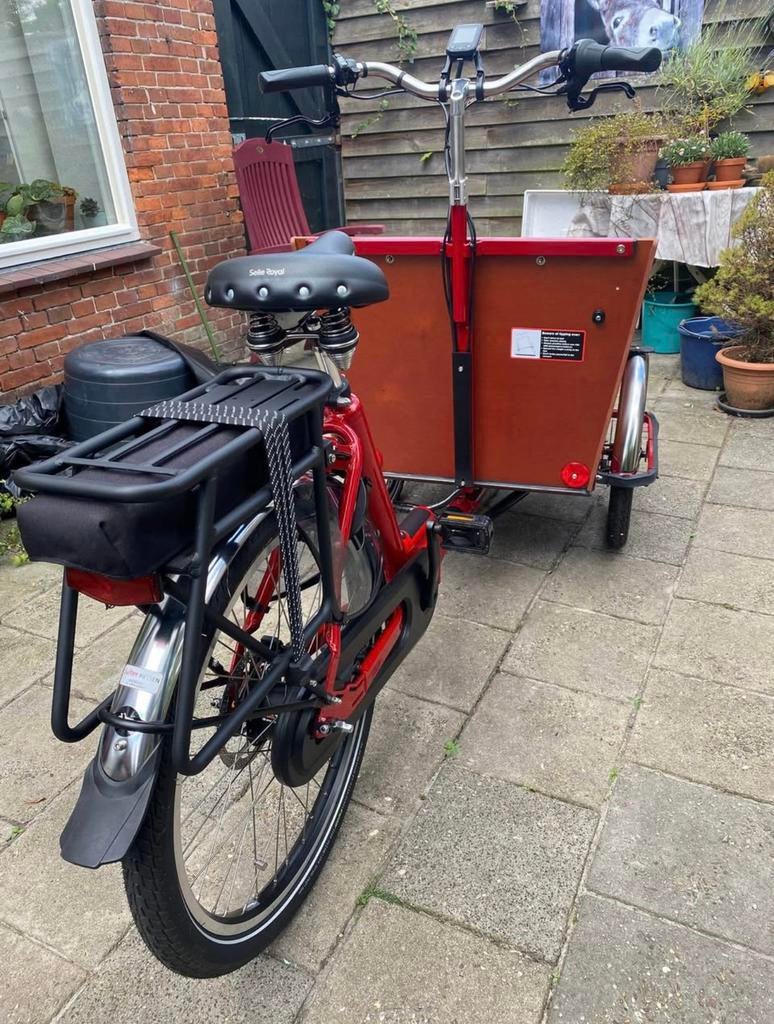 Splinternieuwe bakfiets, Fietsen en Brommers, Fietsen | Bakfietsen, Zo goed als nieuw, Overige merken, 4 kinderen of meer, Elektrisch
