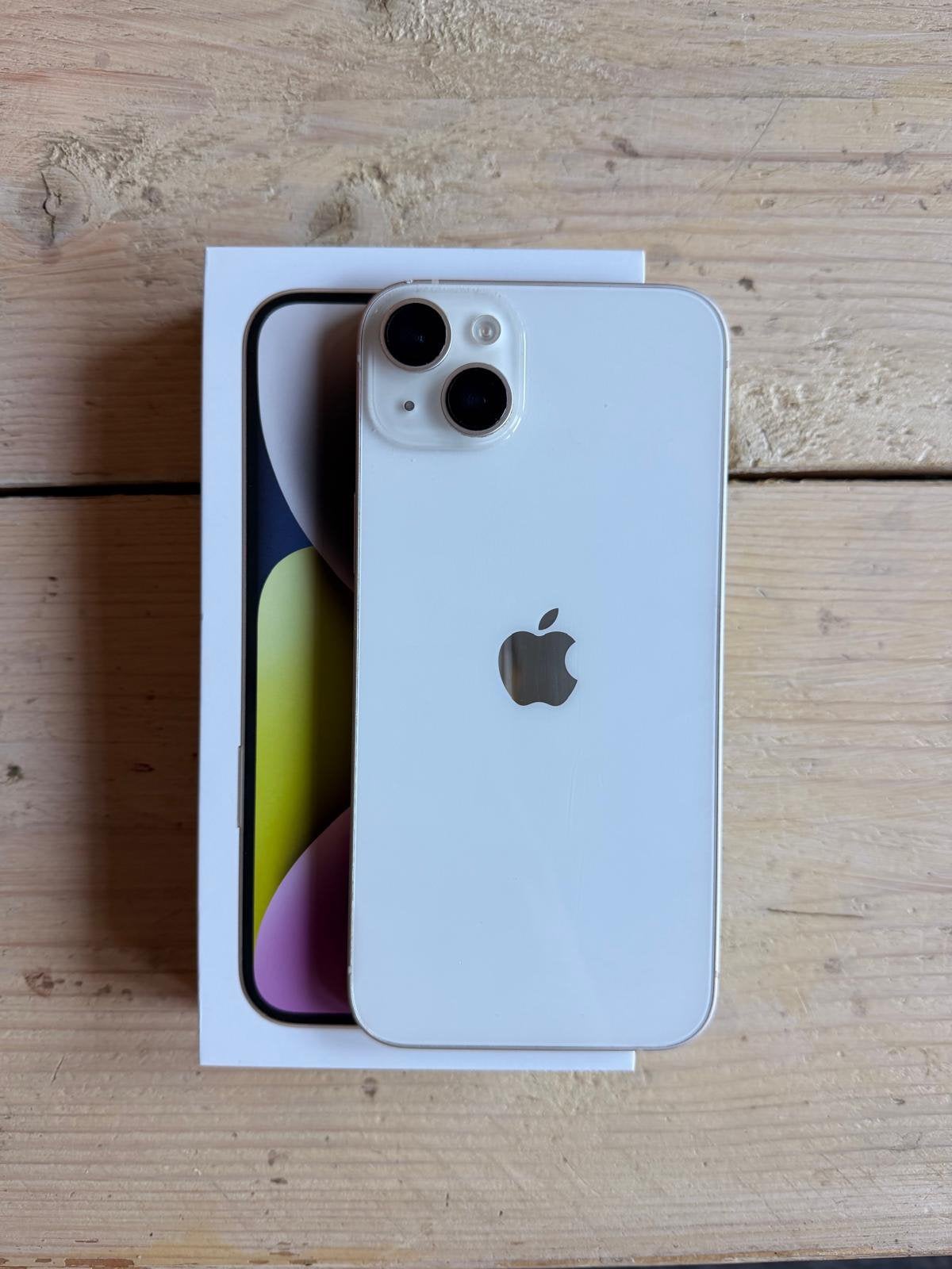 iphone14 plus te koop, Telecommunicatie, Mobiele telefoons | Apple iPhone, Ophalen, 128 GB, IPhone 14 Plus, Wit