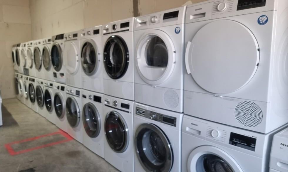 Partij witgoed, Witgoed en Apparatuur, Wasmachines, Refurbished, Voorlader, 6 tot 8 kg, 85 tot 90 cm, 1200 tot 1600 toeren, Energieklasse A of zuiniger
