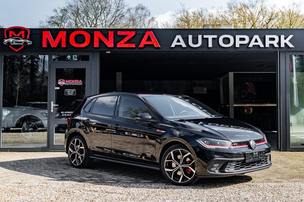 Volkswagen Polo 2.0 TSI GTI | Digital Dash | DSG |Dealer Ond, Gebruikt, Zwart, Zwart, Bedrijf