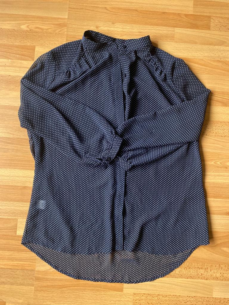 Ladress blouse, Kleding | Dames, Ophalen of Verzenden, Zo goed als nieuw, Maat 42/44 (L), Blauw