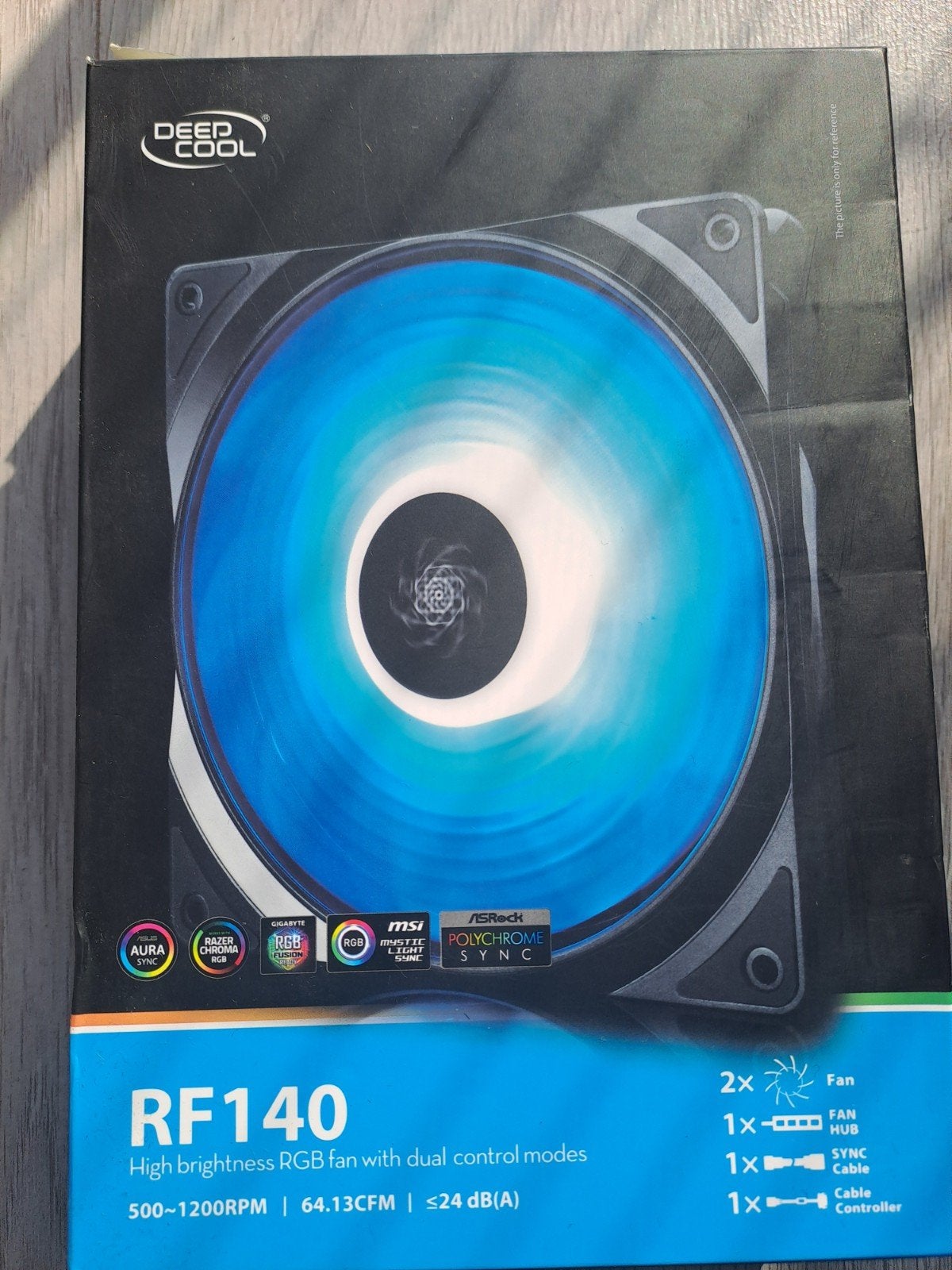 RGB fan RF 140 nieuw, Computers en Software, Ophalen of Verzenden, Nieuw