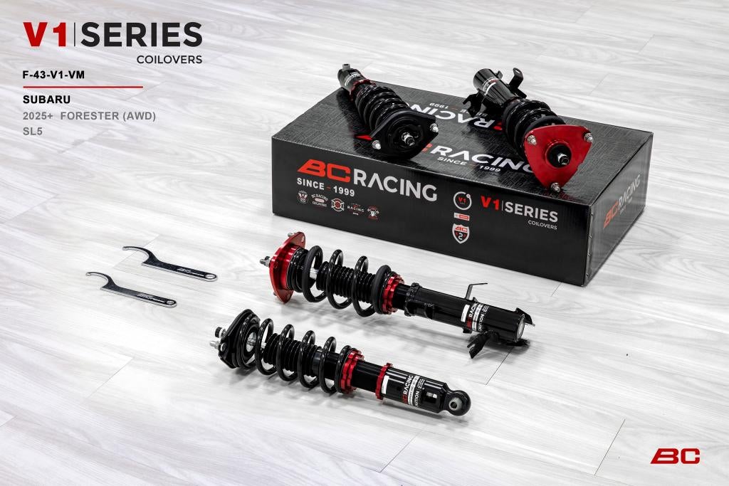 BC Racing schroefset verlaging - Subaru Forester SL5 25+, Auto diversen, Tuning en Styling, Ophalen of Verzenden