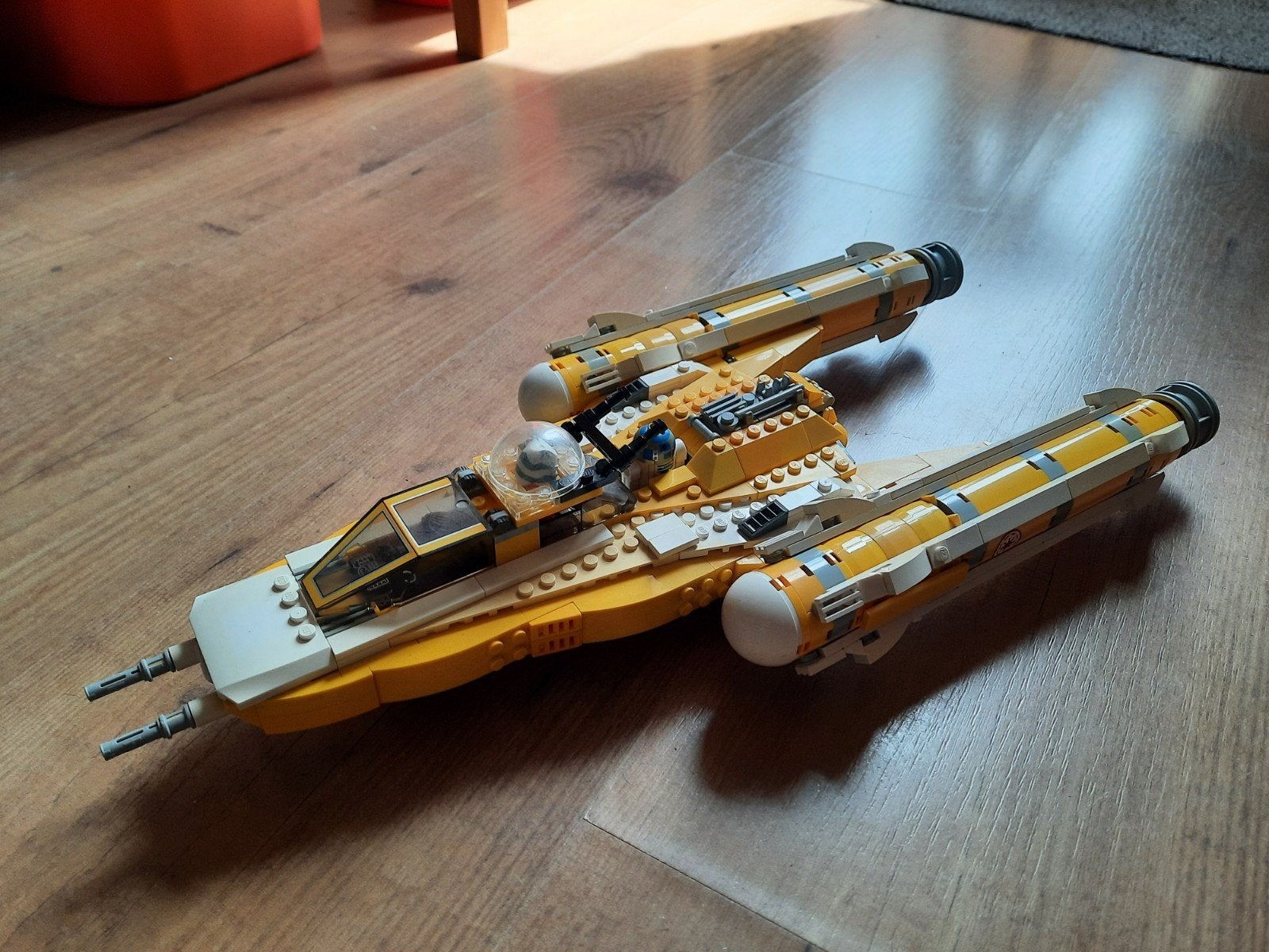 Lego set 8037 Anakin's Y-wing Starfighter, Gebruikt, Star Wars, Verzenden, Lego