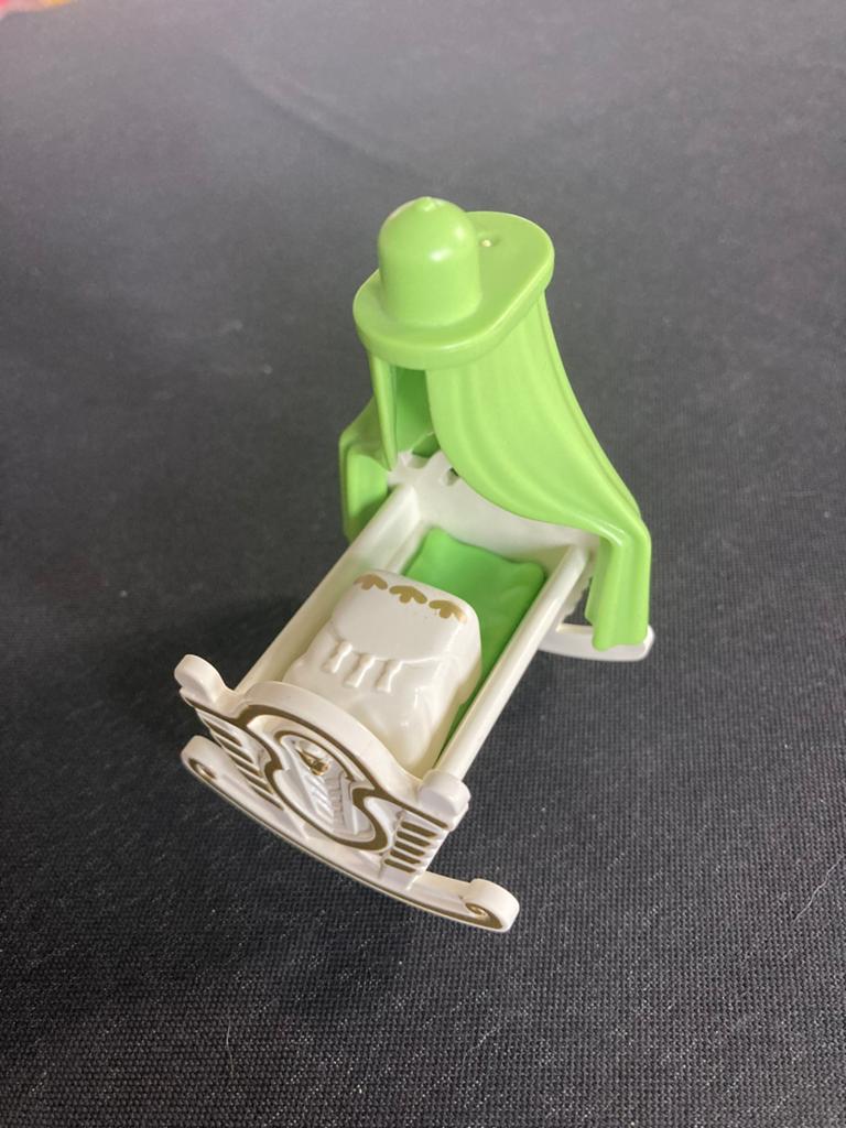 Playmobil wiegje., Ophalen of Verzenden, Zo goed als nieuw, Los playmobil