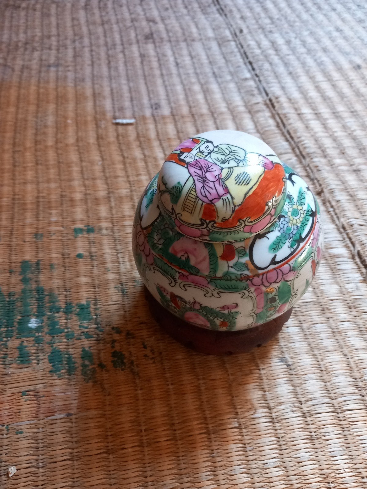 Chinees potje met deksel, Antiek en Kunst, Antiek | Porselein, Ophalen of Verzenden