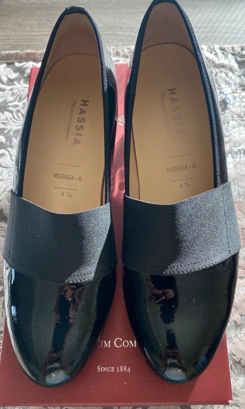 nieuwe Hassia lakleren pumps, Hassia, Zwart, Nieuw, Ophalen of Verzenden