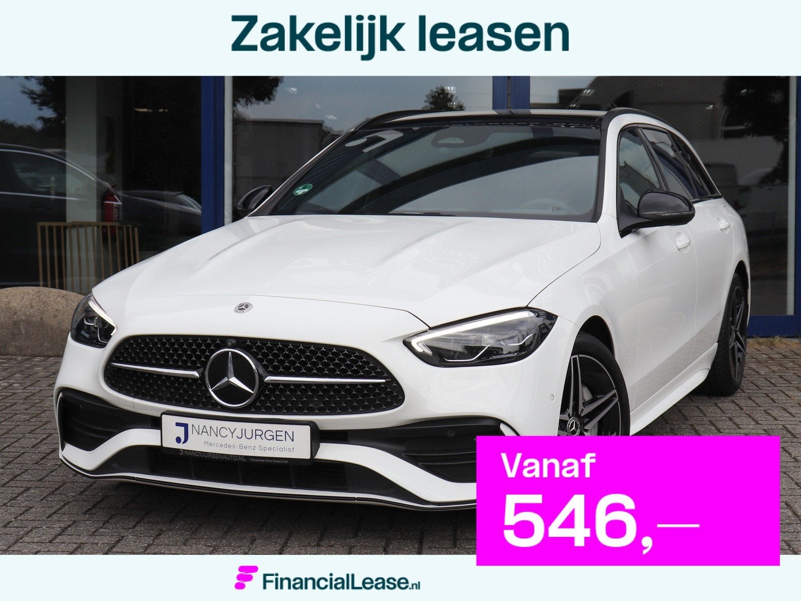 Mercedes-Benz C-Klasse Estate 300e 9G Aut. | AMG | Night Pak, Automaat, 12 maanden, Achterwielaandrijving, 4 cilinders