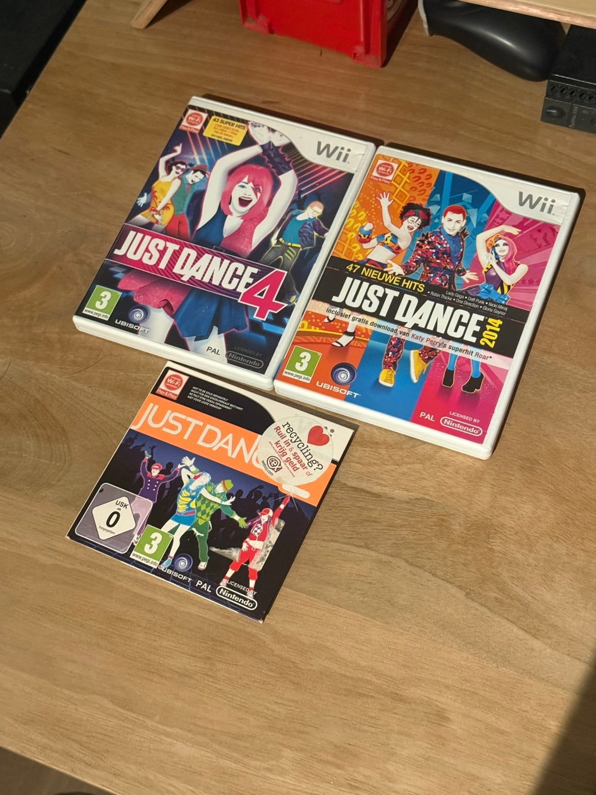 Just dance games - Nintendo Wii, Muziek, Ophalen of Verzenden, Zo goed als nieuw, 3 spelers of meer
