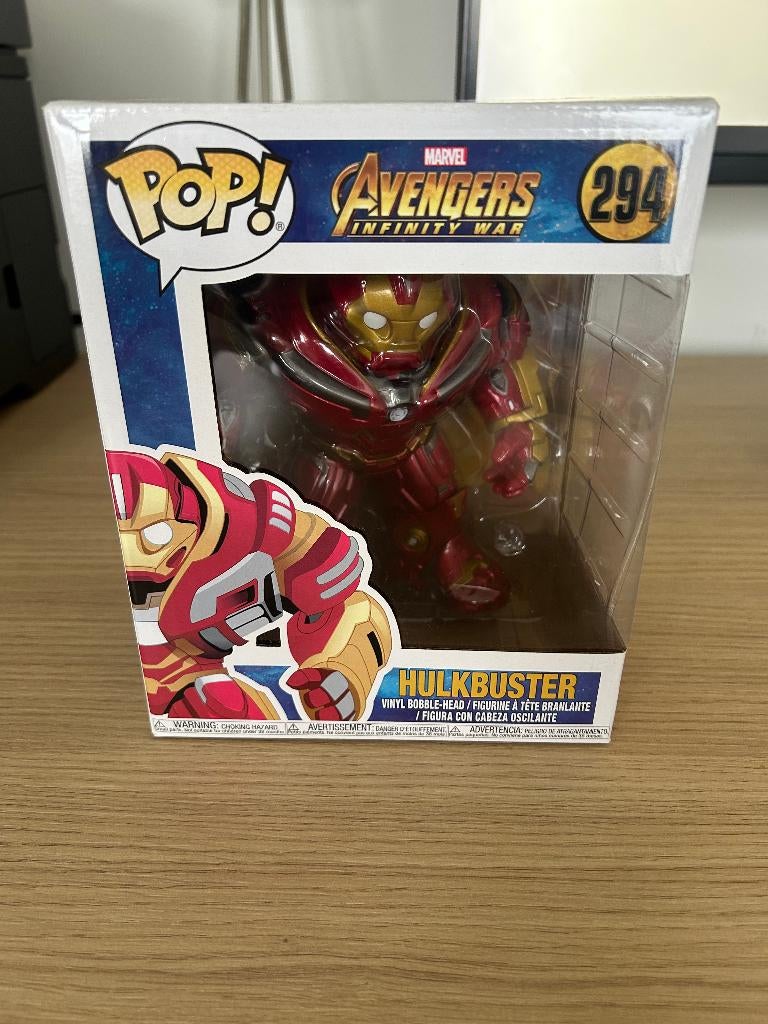 Funko Pop #294 Marvel Avengers Hulkbuster, Ophalen of Verzenden, Nieuw