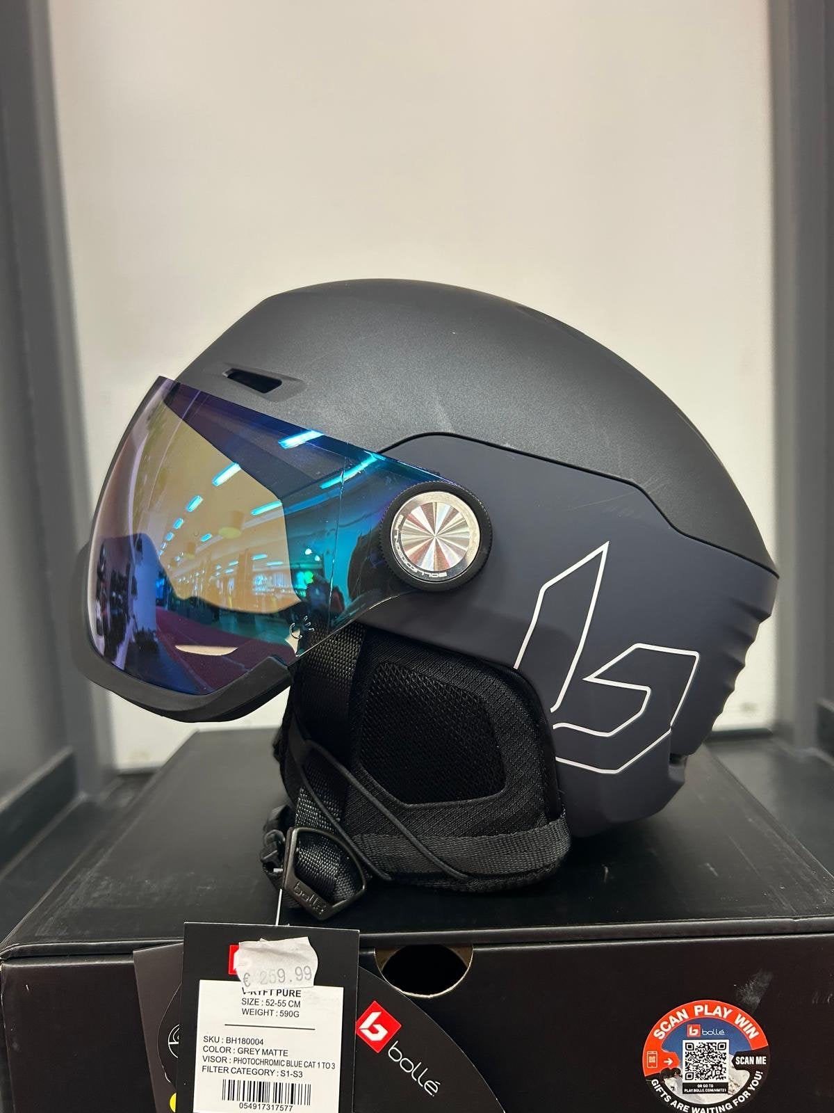 Bolle V-RYFT PURE Skihelm met Vizier - Maat 52-55 cm, Overige merken, Overige typen, Nieuw, Ophalen of Verzenden