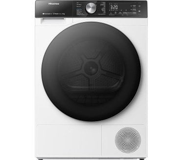 Hisense warmtepompdroger DH5S102BW -5S Serie - 10kg