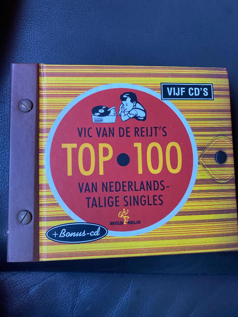 Vic Van De Reijt’s Top 100 Nederlandstalige Singles ( 6 cd, Ophalen of Verzenden, Zo goed als nieuw, Levenslied of Smartlap