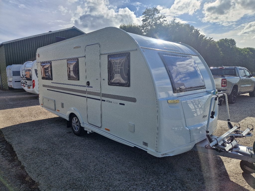 Adria Altea 492 LU, Mover Hoge koelkast V-Tent etc 21950,-!, Schokbreker, Bedrijf, Adria, 4 tot 5 meter