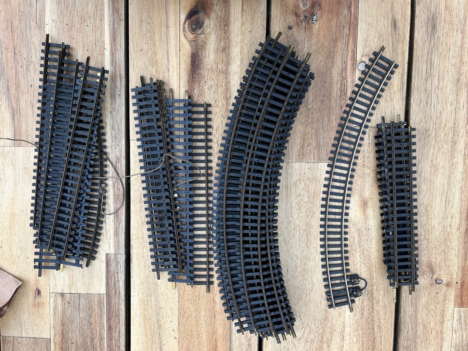 Hele oude fleischmann rails, Ophalen, Gelijkstroom, Fleischmann, Rails