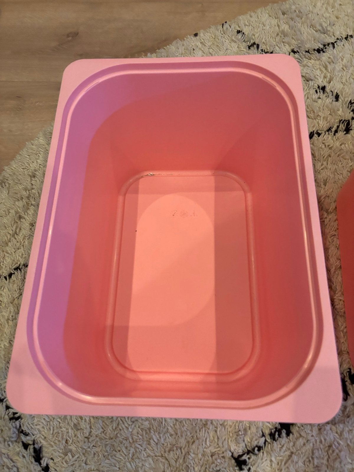 5 roze IKEA Trofast bakken, Ophalen, Gebruikt, Roze, Kunststof