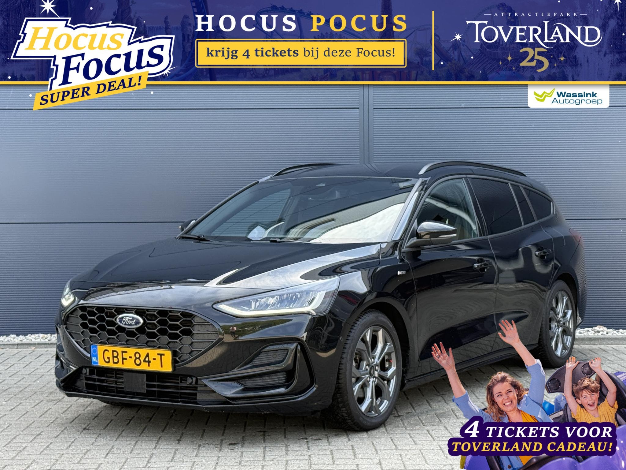 Ford Focus Wagon 1.0 EcoBoost Hybrid 125pk ST-Line | Navigat