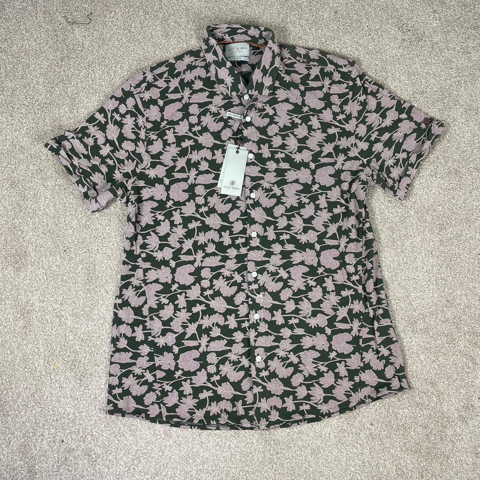 Cast Iron overhemd shirt NIEUW maat 3XL, ., Nieuw, Ophalen of Verzenden, Overige halswijdtes