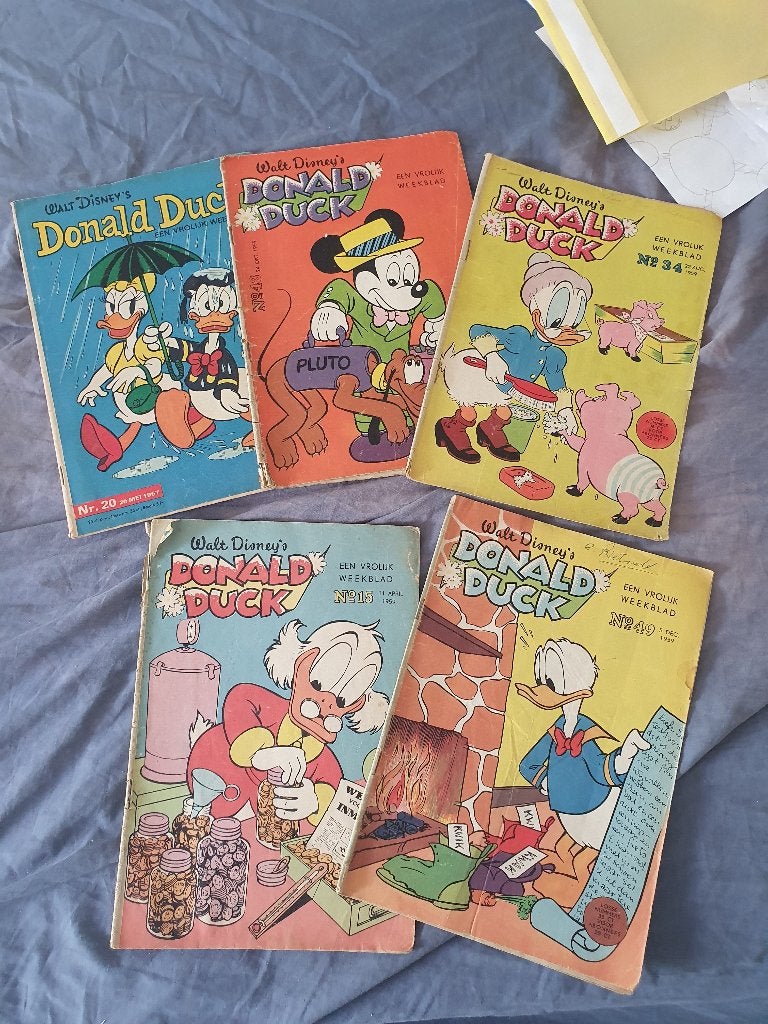 Donald Ducks uit 1959, Ophalen of Verzenden, Gebruikt
