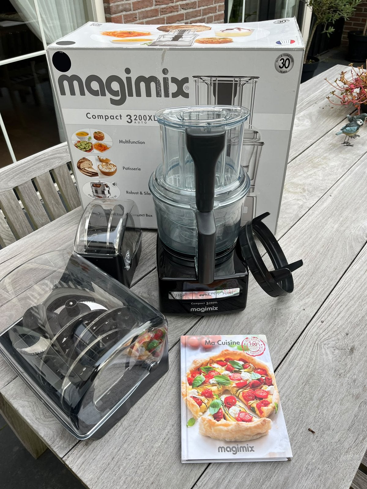Magimix compact 3200 XL, Ophalen, Zo goed als nieuw, 3 snelheden of meer