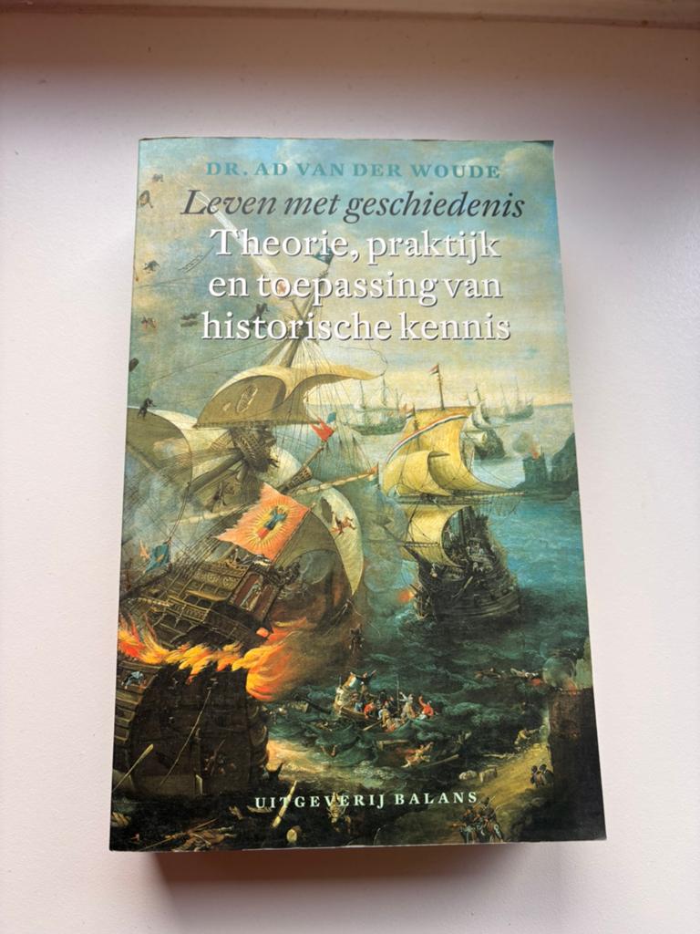 Adam van der Woude - Leven met geschiedenis, Ophalen of Verzenden, Zo goed als nieuw, Adam van der Woude
