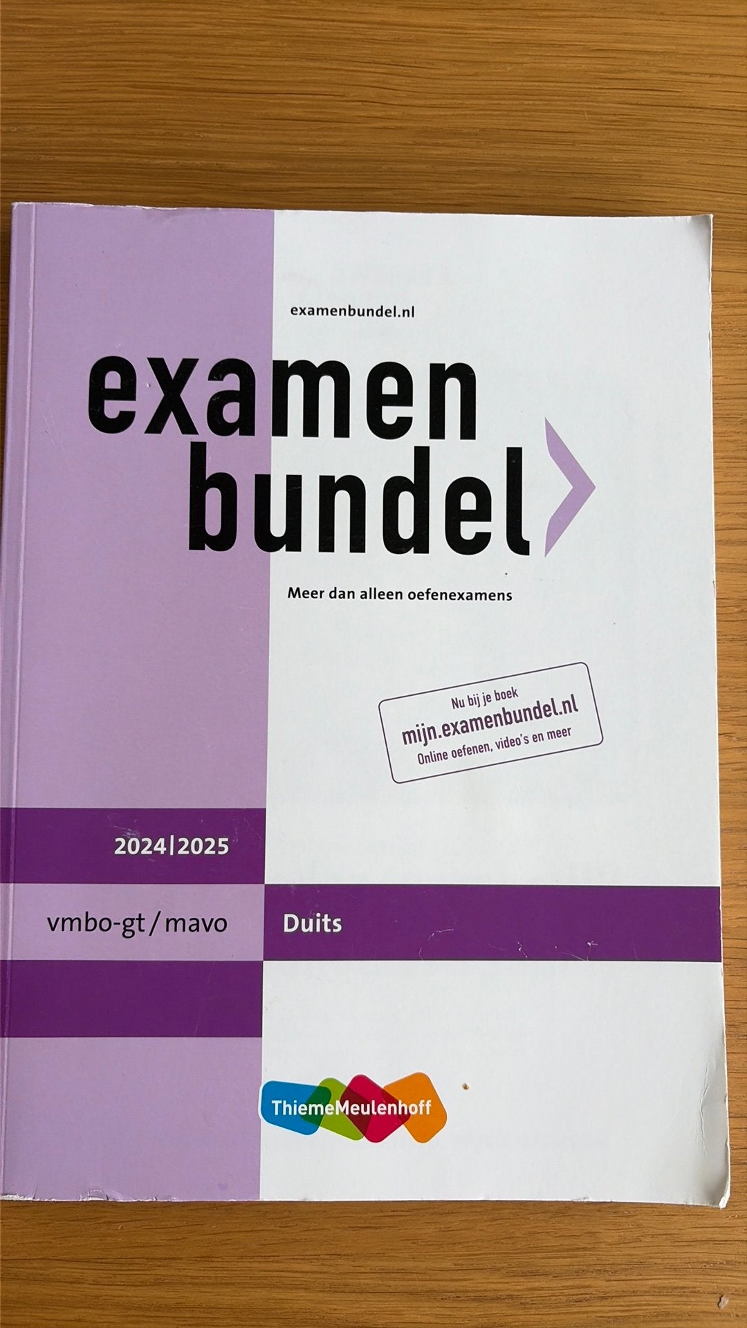 DUITS examen bundel, Boeken, Ophalen of Verzenden, Zo goed als nieuw, VMBO, Duits