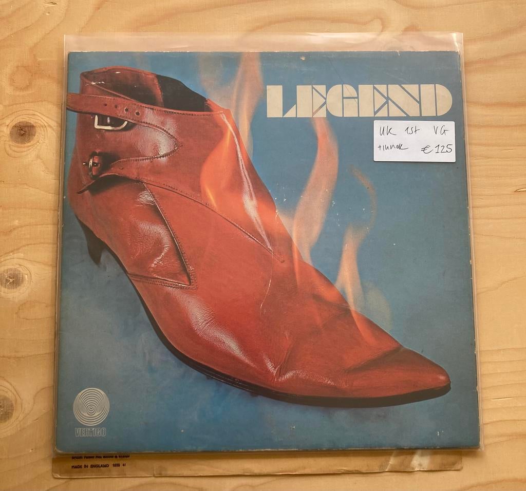 Legend - Selftitled UK 1st press Vertigo Swirl, Ophalen of Verzenden, Zo goed als nieuw, 12 inch