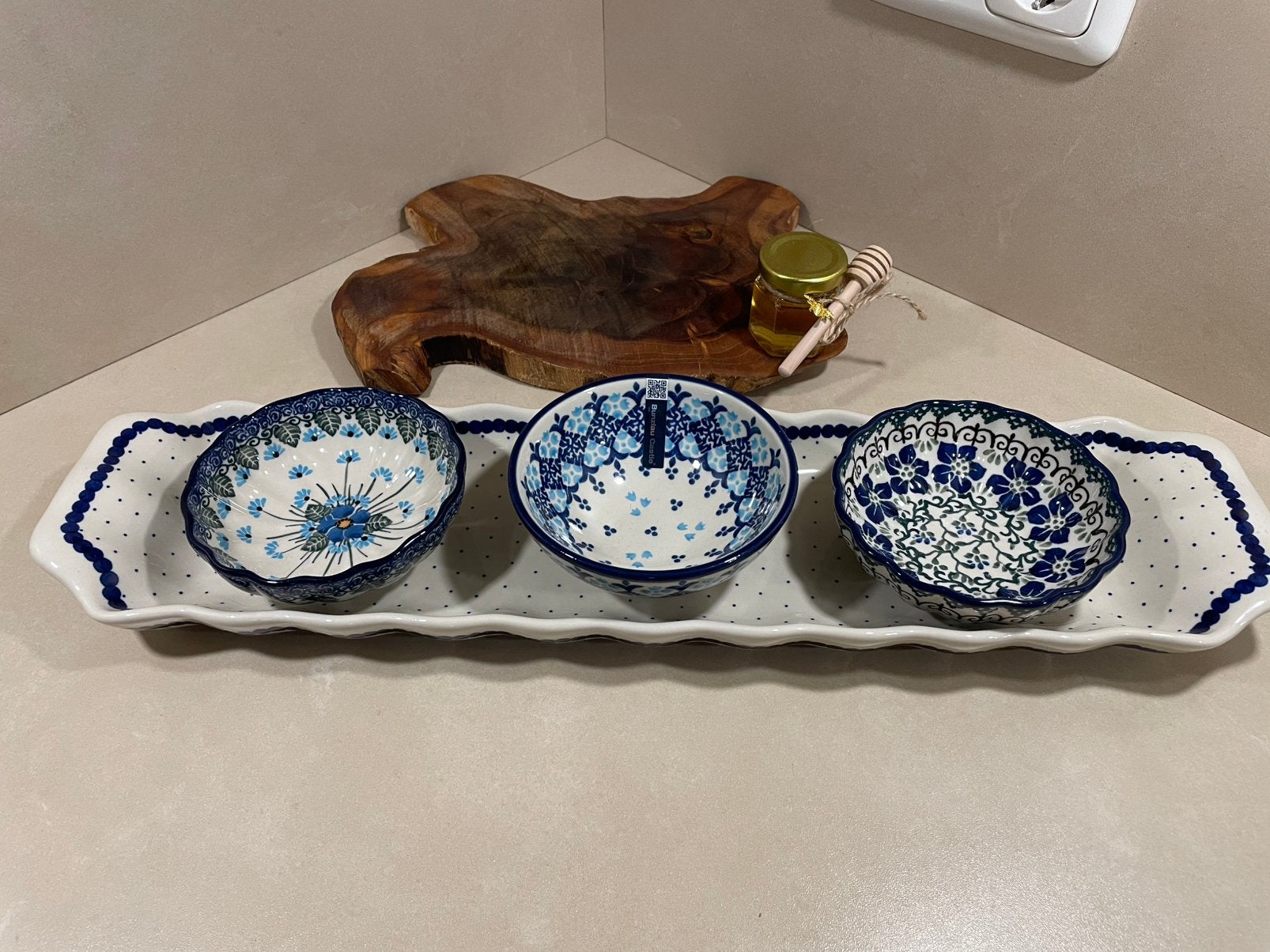 Nieuwe Bunzlau Baguette schaal 51x13,5 cm, Huis en Inrichting, Keuken | Servies, Nieuw, Ophalen of Verzenden, Schaal of Schalen
