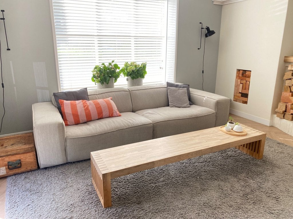salontafel Pilat & Pilat, Ophalen, Minder dan 50 cm, Eikenhout, Zo goed als nieuw