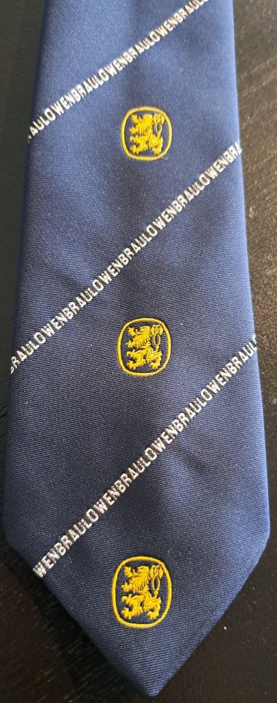 Lowenbrau Bier Munchen stropdas, Ophalen of Verzenden, Nieuw, Kleding, Overige merken